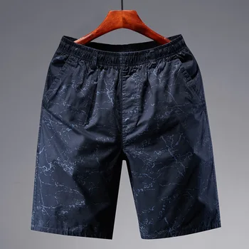 

Men's Wear Shorts Leisure Printing Big Code Five Points Pants Overalls Youth