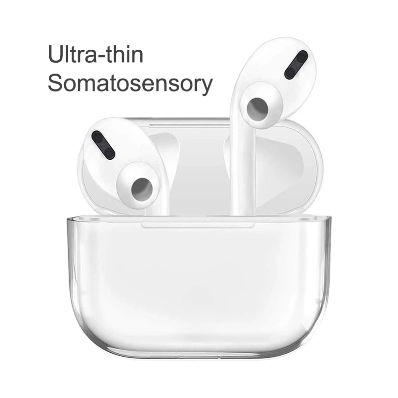 Защитный чехол для AirPods Pro Hard PC прозрачный Air Pods 3 чехлы беспроводных наушников