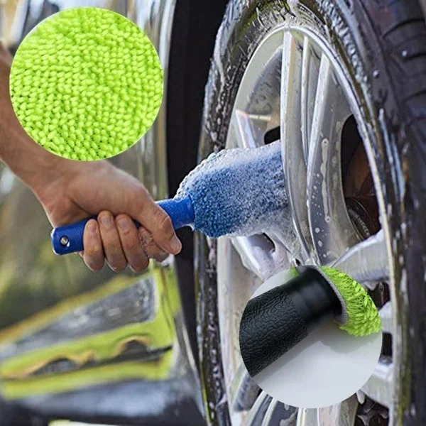 Good Deal Wheel-Rim Detailing-Brush Upgraded Microfiber Car Maintenance Car-Wash Lengthened Beauty zOKOwwOgl