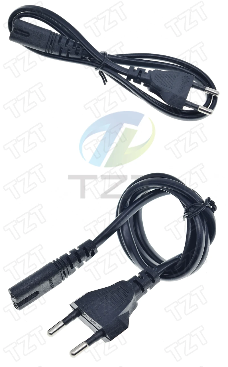 1/3PCS Universal 0,5 m EU Standard zu Abbildung 8 C7 2-Pin Stecker AC Power Kabel Blei kabel Neue Hohe Qualität 250V – Detail 2