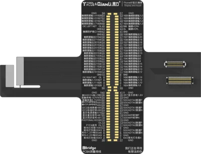 6P Display and touch QianLi iBridge Тестовый Кабель для iPhone 6 6P 6S 6SP дисплей неисправности материнской платы и сенсорная Передняя камера Хвостовая заглушка ремонт задней камеры - Цвет: 6P Display and touch