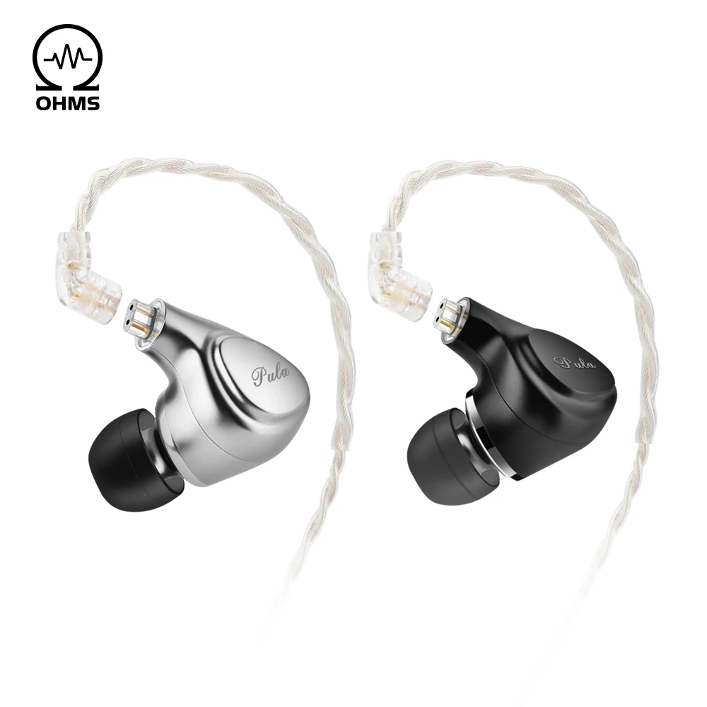 Pula Earbuds HiFi Bass Earphone Metal Headset 10.8 MM Dynamic Driver Earplug 2 Pin 0.78mm Cable Wired Headphone | Электроника