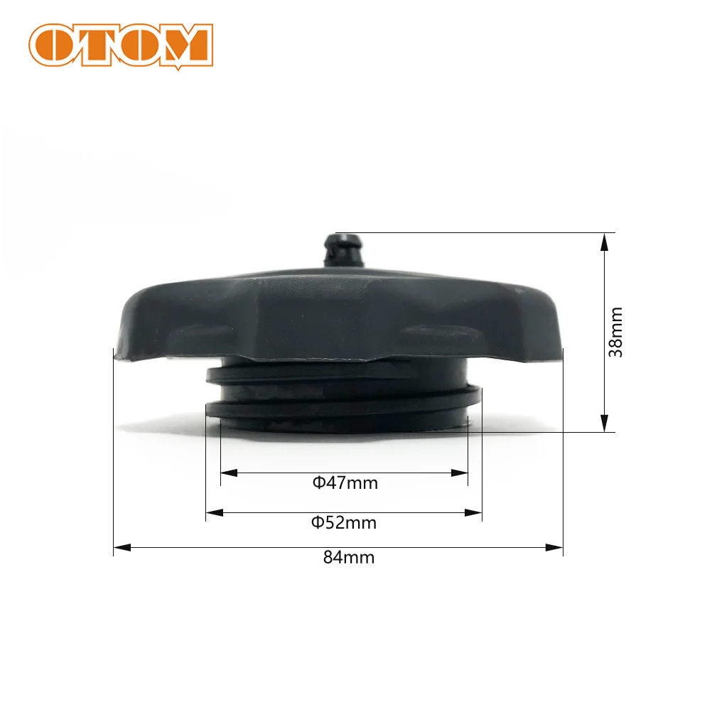 OTOM Motorcycle Fuel Tank Cap KEWS K16 Plastic Oil Filler Cover For KTM SX SXF XC 125 150 250 300 350 450 Engine Box Accessories motorcycle engine cover
