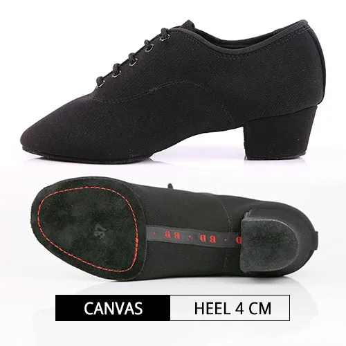 Bdダンスシューズ少年標準ラテンダンスシューズキャンバス