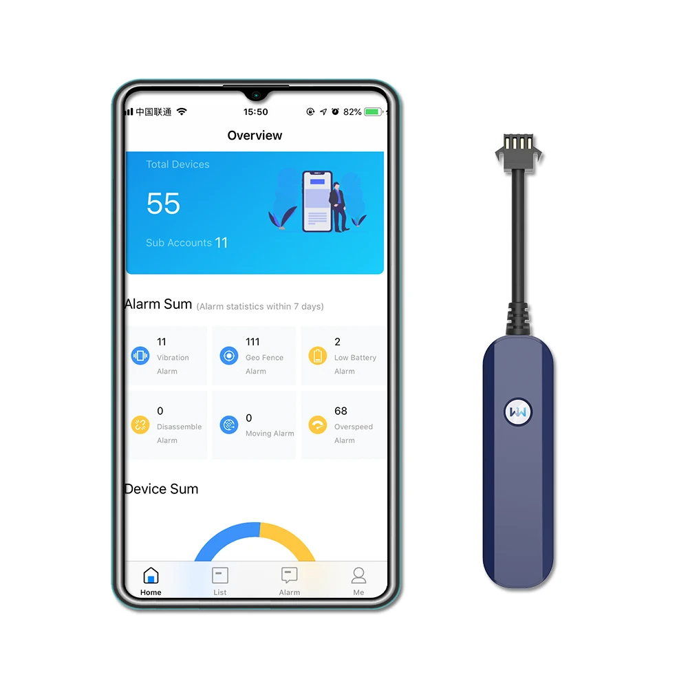 GPS-трекер с защитой от кражи для автомобилей грузовиков мотоциклов дистанционное