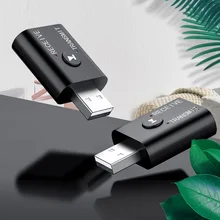 2 в 1 беспроводной Bluetooth приемник адаптер 5,0 аудио передатчик стерео Bluetooth ключ AUX USB 3,5 мм для ноутбука ТВ ПК автомобильный комплект