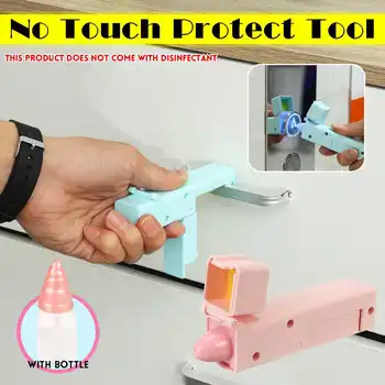 

No Touch Door Open Assistant Portable Anti Germ Elevator Button Drawer Door Handle Assistant Safety Contactless Tool Protect