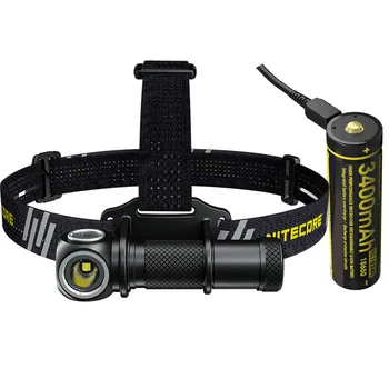 

NITECORE UT32 Dual Outputs Headlight XP-L2 V6 5700K Cool White XP-L V6 3000K Warm White max 1100 lumen Outdoor Sports Headlamp