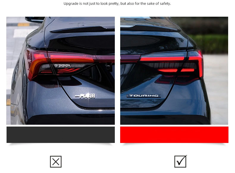 Автомобильный Стильный чехол для Toyota Avalon задний фонарь светодиодный задний фонарь Toyota Avalon задний фонарь все светодиодный задний фонарь