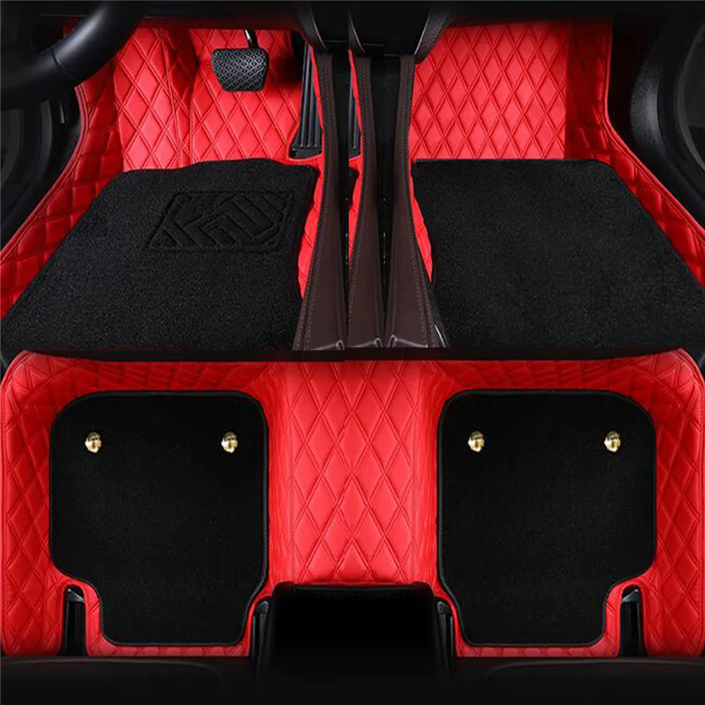 

Car floor mats for Skoda Octavia Superb Fabia Rapid spaceback Waterproof car-styling Anti-slip carpet liners