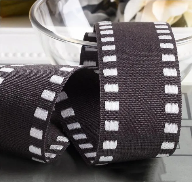 Сад Whit квадратный край Grosgrain ленты 1 &quot1 5&quot см 16 мм Фурнитура для бижутерии бант в