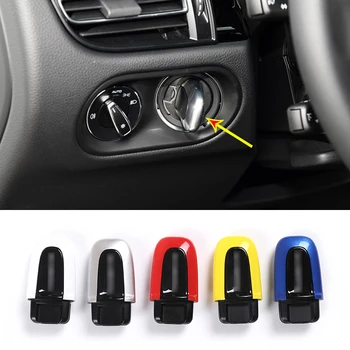 

ABS Car Start Switch key Parts Cover For Porsche Cayman 718 911 Panamera Cayenne Macan Inner Accessories Replace parts with LOGO
