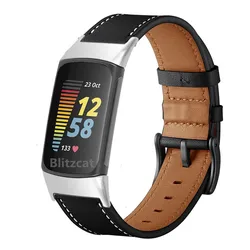Elegant Leather Wrist Strap for Smartwatch - Premium Replacement Band Accessory (3)