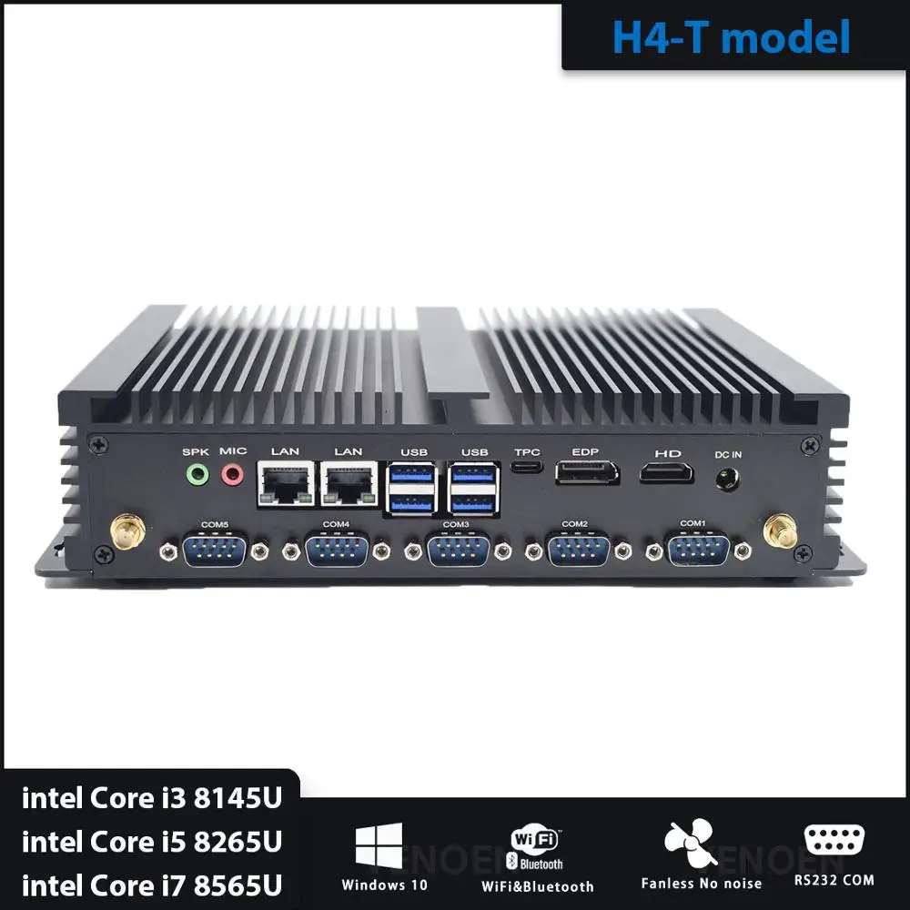 Мини-ПК i7 8565U i5 8265 i3 8145U 2 * DDR4 макс. 64 ГБ Windows 10 SIM-порт HDMI type-c DP поддержка 3 дисплея Wi-Fi