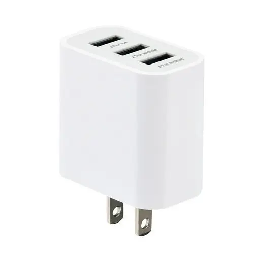 США 3USB 3.1A Универсальное зарядное устройство для мобильного телефона, смартфона, планшета, адаптер для путешествий, настенная розетка, быстрая зарядка, головка для Iphone, для samsung - Тип штекера: США