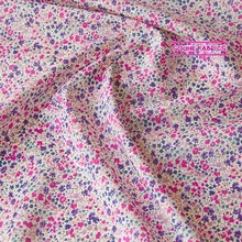 Полметра свободы ткани Tana газон хлопок Phoebe фиолетовые ткани одежды