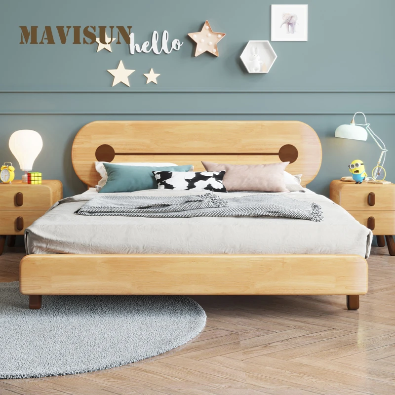 zonsondergang Fraude zacht Minimalistische Creatieve Ontwerp Jongen Kind Bed Massief Houten Bed  Moderne Kinderlijke 1.2M Bed Kleine Appartement Slaapkamer Meubels  Set|Kinderbedden| - AliExpress