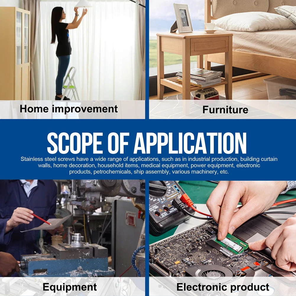 666 шт. Набор шестигранных головок с шестигранной головкой винт плоской из