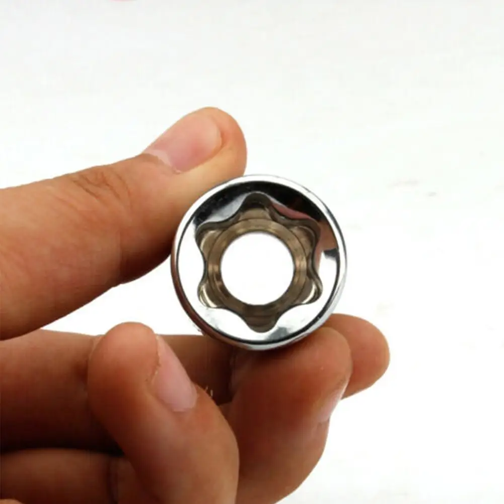 Socket Adapter 1/4" Ratchet 6.3mm Square Drive To 1/4" Hex Shank