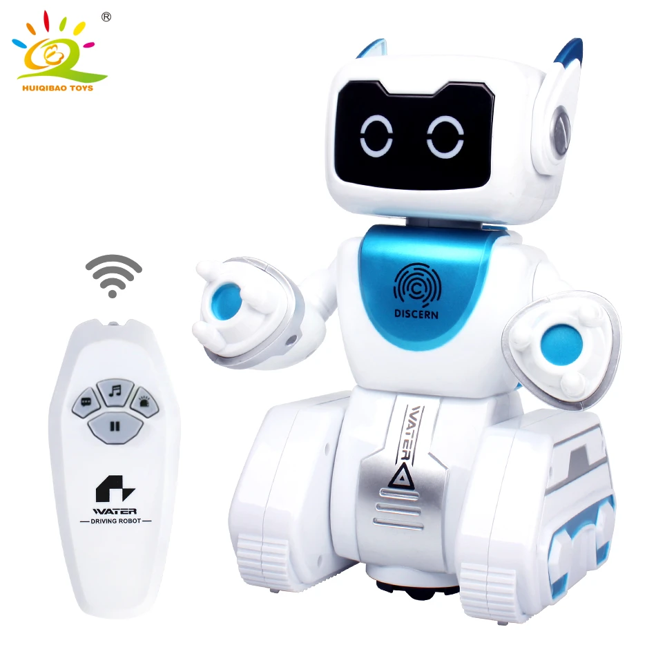 Huiqibaoおもちゃ水駆動rcロボットダンス音声電子音楽インテリジェントリモートコントロールアクションフィギュアのおもちゃ子供 Rc Robot Aliexpress