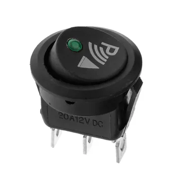 

Universal Boat Rocker On/Off Switches LED Illuminated Reverse Sensor Toggle Switch DC12V 20A