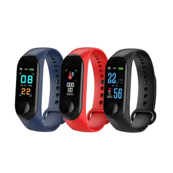 

Fitness Watch Bracelet Smart Band Watch Bracelet Wristband Fitness Tracker Blood Pressure HeartRate Wristbands Wearable Devices