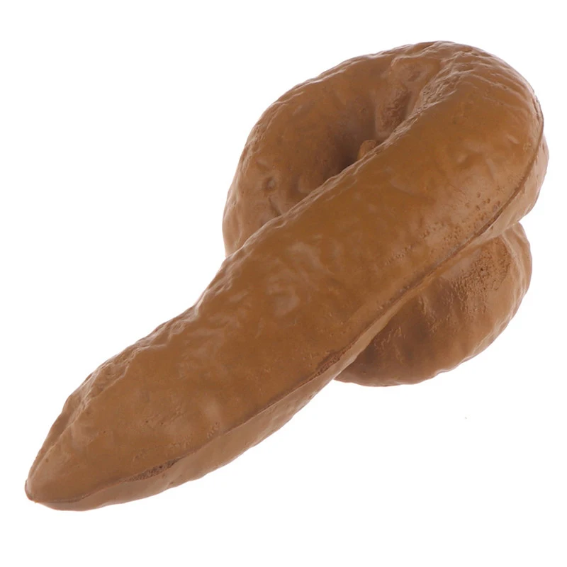 

New Gag-Funny Joke Tricky Toys Mischief Turd Gag Gift Realistic Shits poop Fake Turd Classic Shit Funny Toys