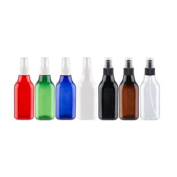 

200ml black Plastic Spray Bottle Perfume Bottle PET Travel Bottle With Mist Sprayer Easy To Press Cosmetic Containers Pakaging