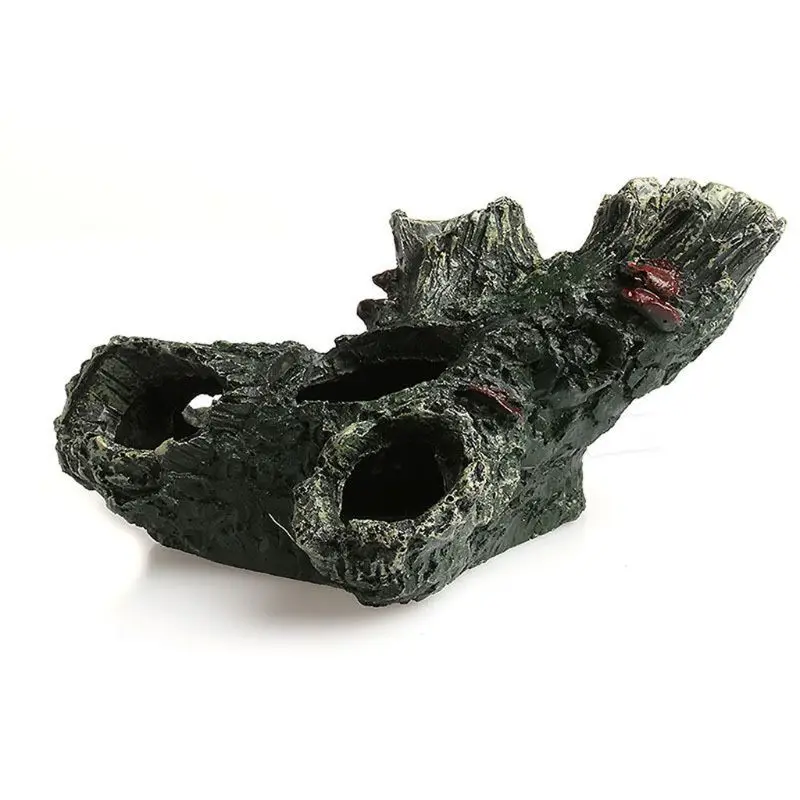 

Resin Tree Drift Wood Trunk Aquarium Bole Ornament Root Fish Tank Decoration