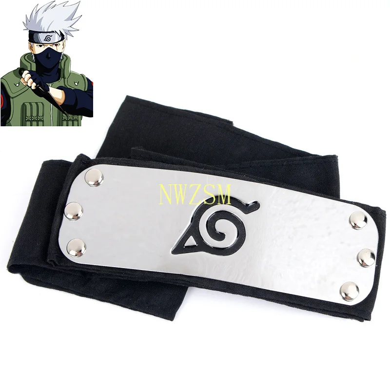 Аниме Naruto повязка на глаза для косплея Prop Sasuke Uchiha Itachi Kakashi Pein черный синий