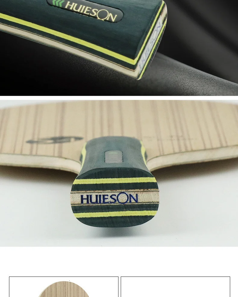 Huieson Professional Technology 5 Ply Composite Wood 2 Carbon Layer Table Tennis Racket Blade for LoopKilling Players S4 (7)