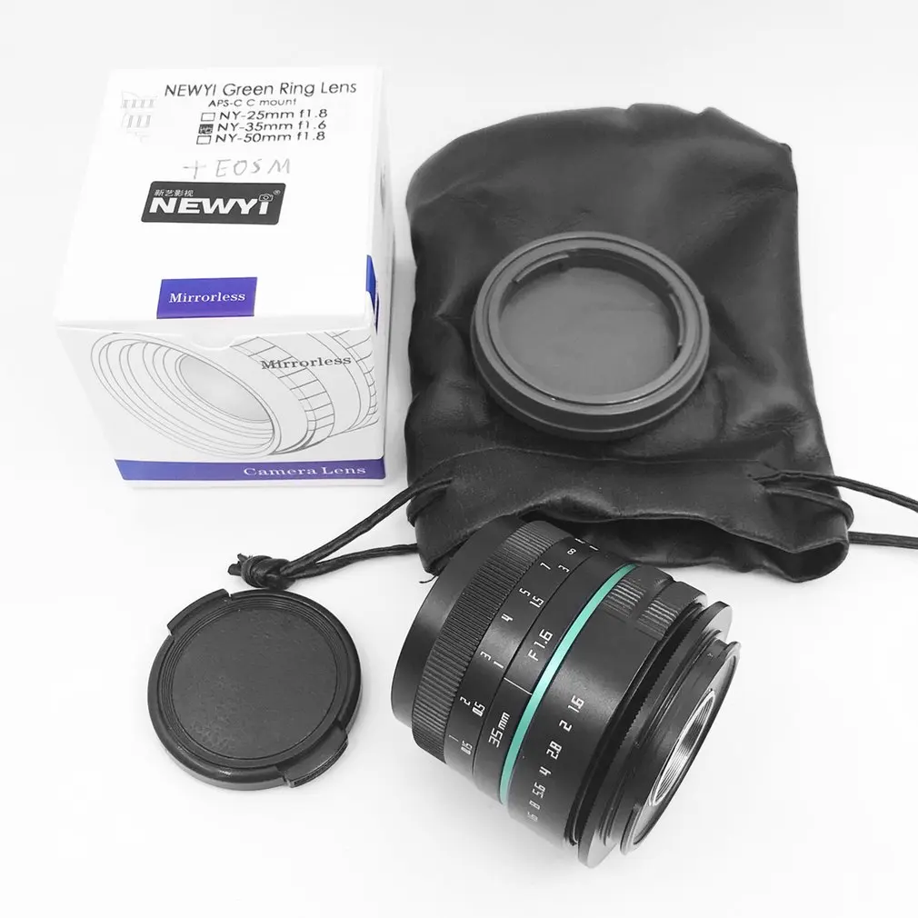 

Lens New Green Circle 35Mm Apps-C Cctv Camera Lens For Sony Nex Camera Nex-6 Nex-5R Nex-F3 Standard Zoom