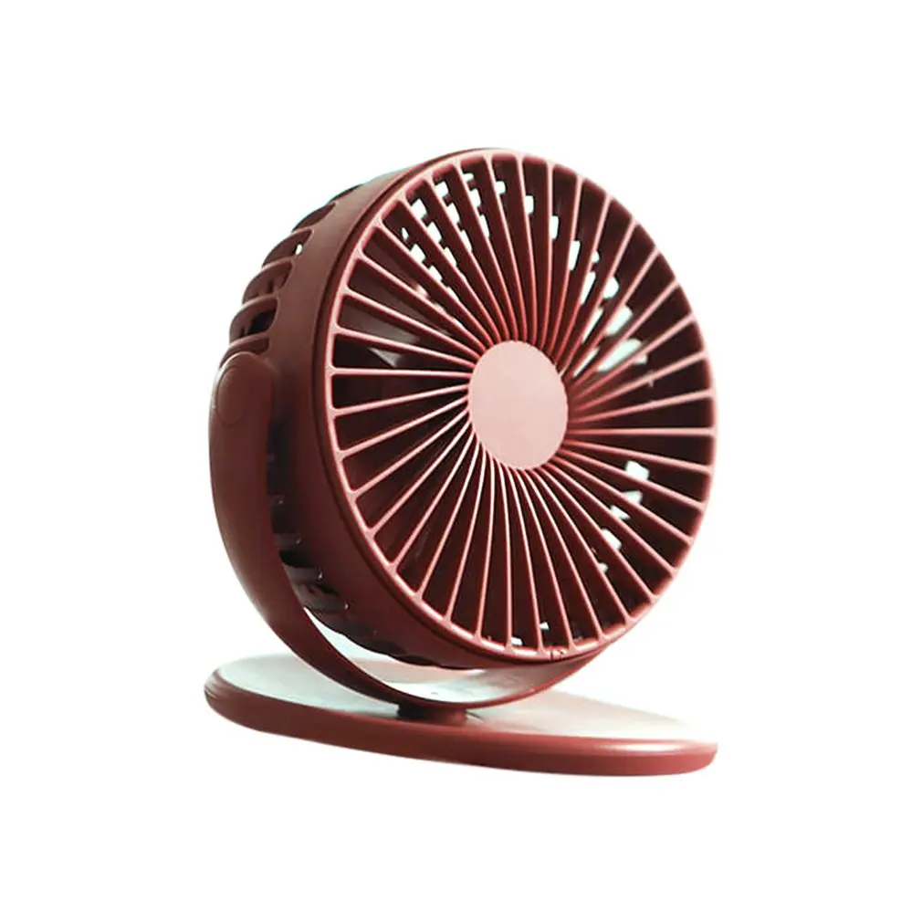 Portable Cooling Mini Usb Fan 360 Degree All-Round Rotation Rechargeable Air Fan Usb Charging Desktop - Цвет: AS SHOW