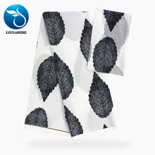 LIULANZHI африканская шифоновая ткань новая листва узор нигерийский шифон ткань и Модальная ткань 4+ 2 ярдов ML9X48-ML9X82