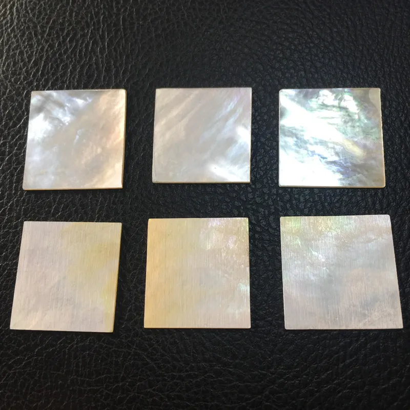1lot(10piece) 22mm white Natural mother of pearl shell for musical instrument accessories and home crafts decoration materials