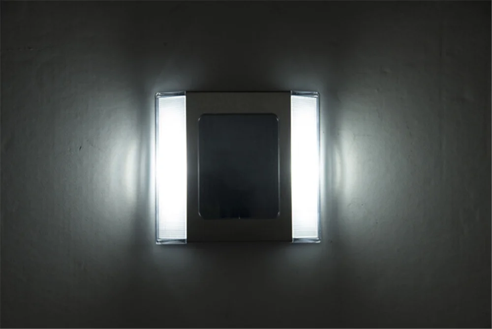 2LED Солнечный наземный светильник на открытом воздухе водонепроницаемый IP65 дорожка палуба двор подъездная дорога лужайка дорожная лампа Литой алюминиевый светильник