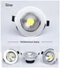 3w 5w 7w 10w 15w 18w   Led Downlight outdoor COB Dimmable  Led Ceiling Lamp Bulb Recessed downlights cob led spot light 1Pcs ► Photo 3/4