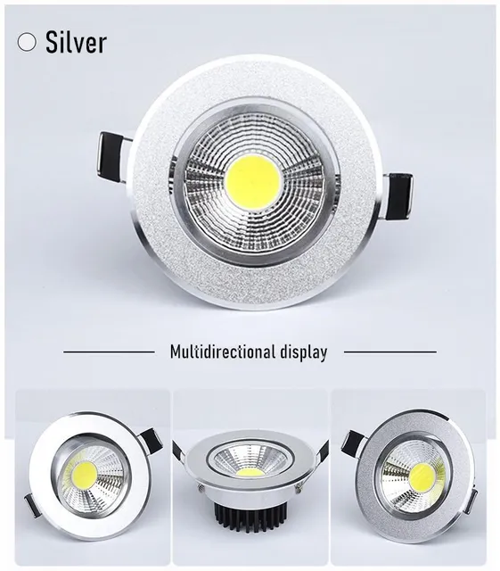 3w 5w 7w 10w 12w 15w Led Downlight Outdoor COB Dimmable LED Lights Lighting 061330ff83c078d1804901: Cold white|Natural White 4000K|Warm White