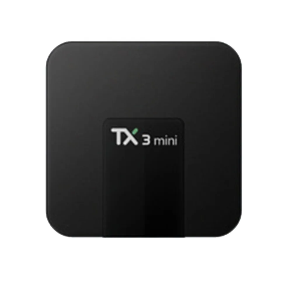 TX3 Мини Android 7,1 Smart tv BOX 2 Гб 16 Гб Amlogic S905W четырехъядерный комплект верхней коробки H.265 4K WiFi медиаплеер TX3mini 1 ГБ 8 ГБ