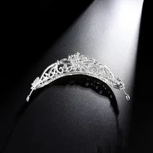 Европа и Америка свадебное платье невесты корона Мода эстетический головной убор свадебный Высший сорт Свадебные Аксессуары повязка на голову аксессуары