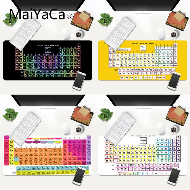 

table of the elements Lock Edge Speed Control Laptop Keyboard Mat Gaming Mouse Mat xl xxl 800x300mm for world of warcraft