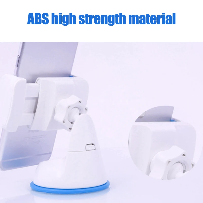 Car Cell Phone Mount Free Rotating Phone Holder Bracket Suction Cup for Auto Smartphone VH99