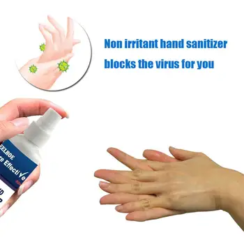 

100ML Antibacterial Alcohol Disposable Antiseptic Skin Cleaning Care Disinfectant Spray Hand Sanitizer for car Household Cleaner