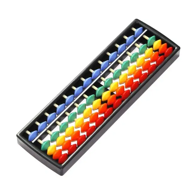 Abacus Montessori Toy 7-15 Digits Kid Learning Math Arithmetic Toy Chinese Traditional Abacus Educational Toys for children GYH 3