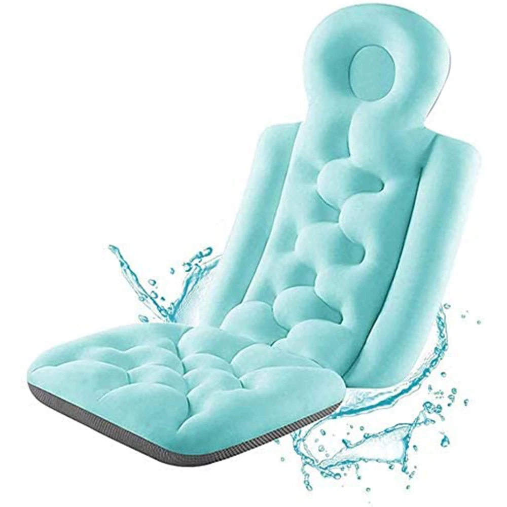 Bath Pillow Comfortable Cushion Spa Bathing Pad Bathtub Cushion Non