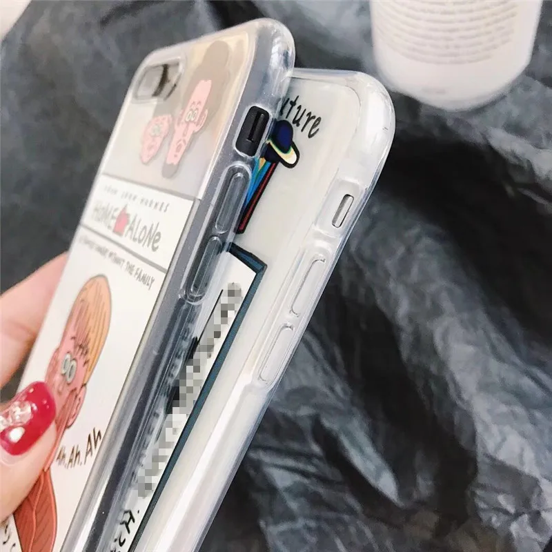 Мягкий чехол для iPhone 11 XS MAX XR X 7 8 6s Plus IMD|Бамперы| |