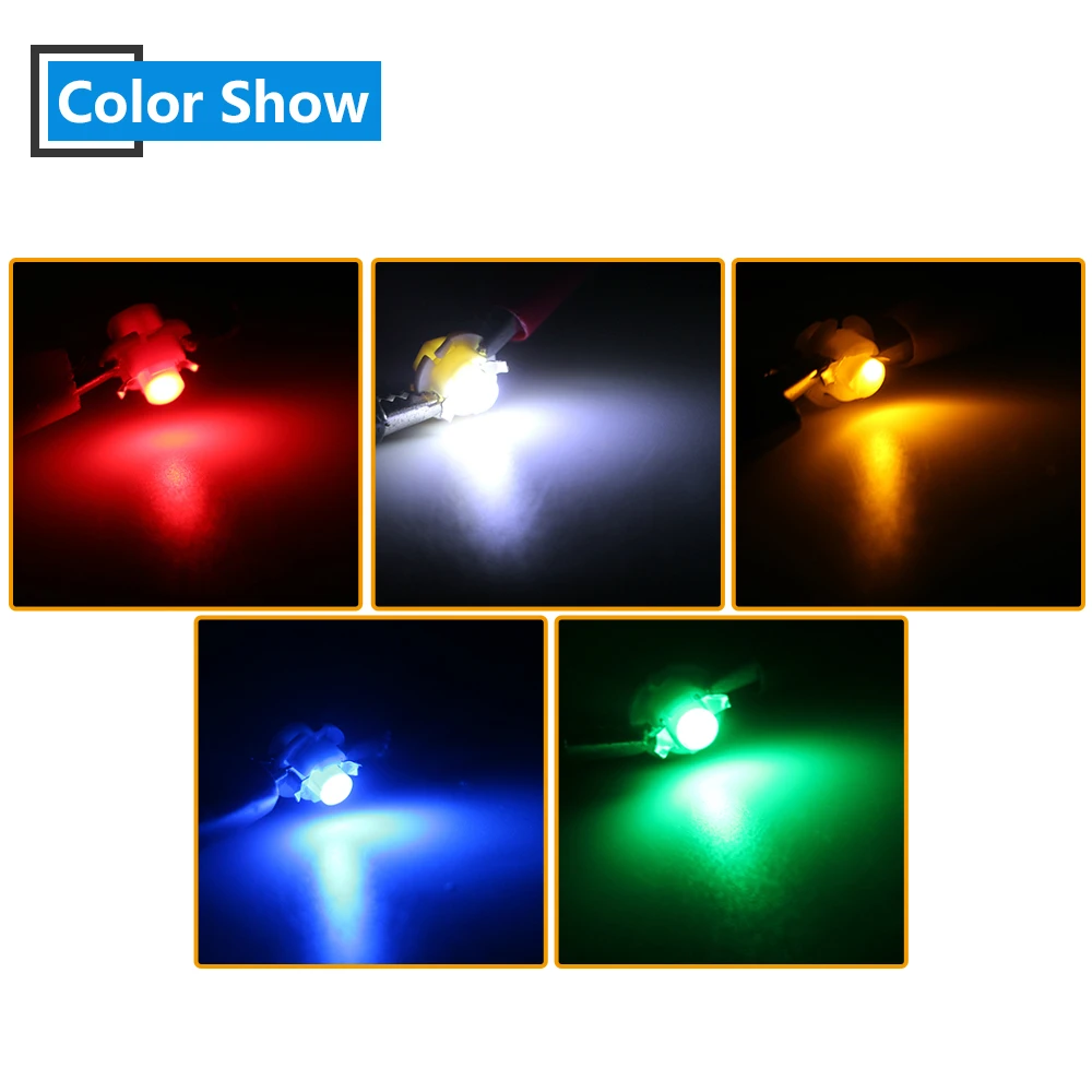Светодиодные лампы COB 50X B8.4D 1 SMD внутренний светильник боковой индикатор