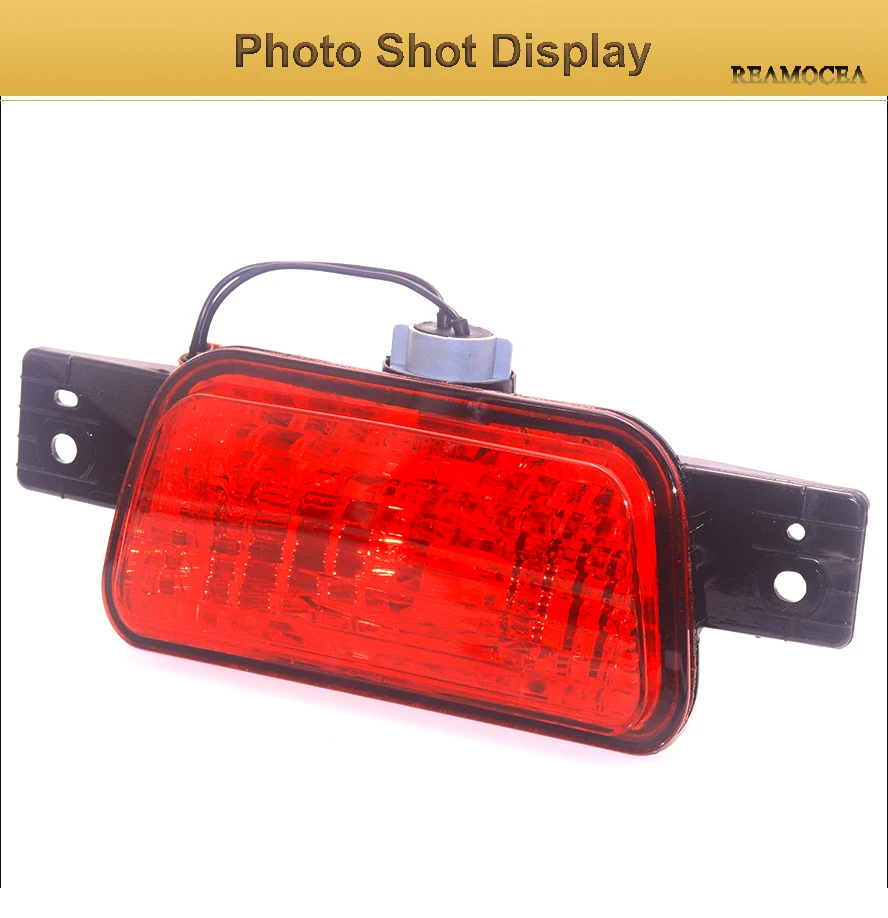 Reamocea 8337A089 подходит для Mitsubishi Pajero Shogun v87 v93 v97 2007- задняя запасная крышка шины задний бампер противотуманная фара