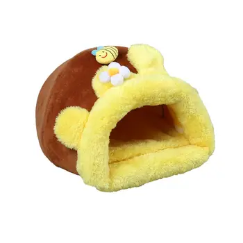 

Super cute Guinea Pig Hedgehog Snuggle Sack Fleece Nest Cage Hamster Chinchilla Bed House