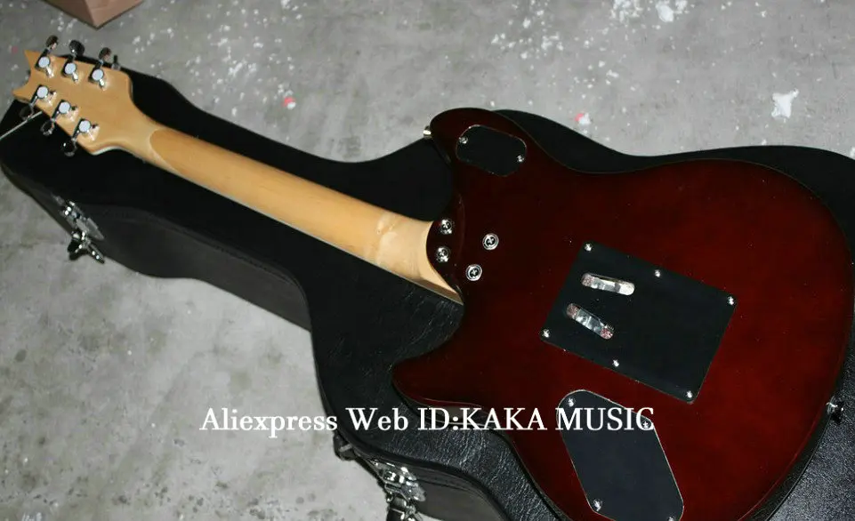Новое поступление винтажная электрическая гитара с кленовым грифом Гитара s